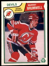 1983-84 O-Pee-Chee Murray Brumwell Rookie New Jersey Devils #228