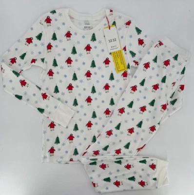 Dudley Stephens x 12|12 Long Sleeve Penguin Pajamas Set with Pants 2-pc sz 10 - Image 1 of 4