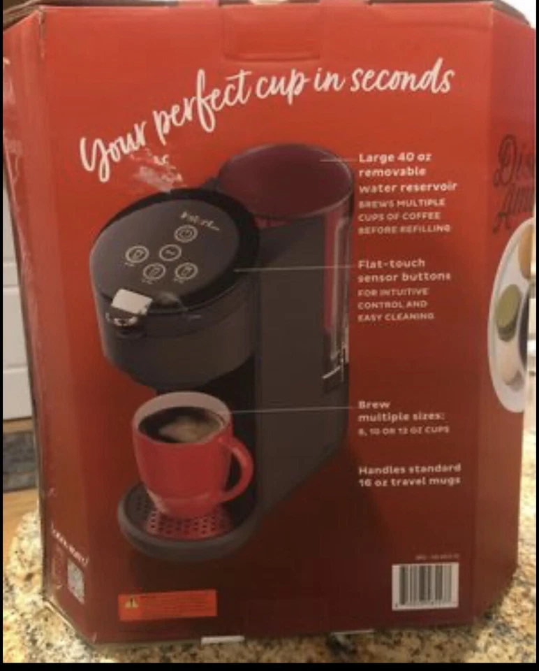 Cafetera individual INSTANT POT negra mate NUEVA  Foto 1 de 3