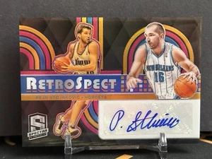 2023-24 Spectra Peja Stojakovic AUTO RetroSpect Autograph /99 SP Kings Legend - Picture 1 of 3