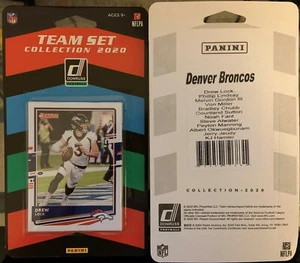2020 DONRUSS DENVER BRONCOS 12 CARD TEAM SET LOCK MILLER FANT JEUDY GORDON CHUBB - Picture 1 of 1