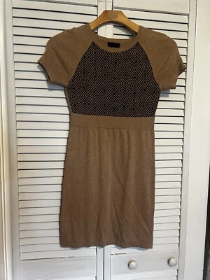 WORTHINGTON WOMEN’S SIZE Small S DRESS Short Sleeve Minamalist Neutral - Image 1 of 4