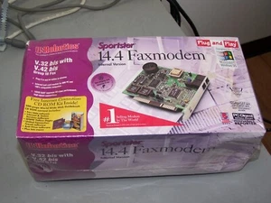 US Roborics 14.4 Internal Sportster Modem for PC - New Old stock - Picture 1 of 2