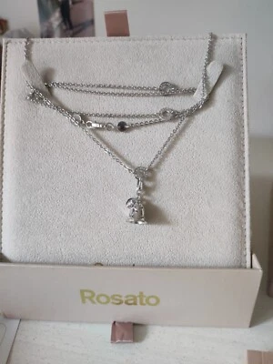 Collana Rosato in argento con Charms - Immagine 1 di 2