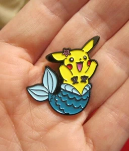 Mermaid Pikachu Pin - Hard Enamel - Picture 1 of 3