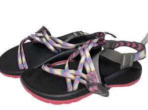 Chaco’s para niñas talla 4 con correas multicolores - Imagen 1 de 8