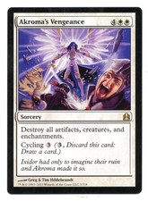 Commander 2011 ** 4x Akroma's Vengeance (NM!) x4 ** Mtg Magic