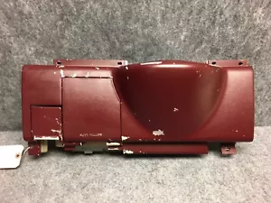1990-94 LeBaron 4dr Sedan LH Drivers Dashboard Knee Bolster Panel Burgundy 32153 - Foto 1 di 5