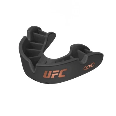 OPRO Messing UFC Kinder Mundschutz Schwarz Zahnschutz Mma Boxen Kampfsport