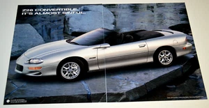 2002 Chevy Camaro Z/28 Convertible Original Dealer Advertisement Print Ad 02 z28 - Picture 1 of 2