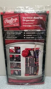 RAWLINGS Hanging VERTICAL SPORTS ORGANIZER FSSBV16 - Picture 1 of 7