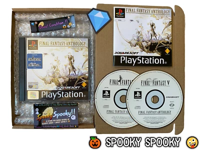 Final Fantasy Anthology PS1 - UK PAL GC CIB with Natural Discs - Tracked - Image 1 of 4
