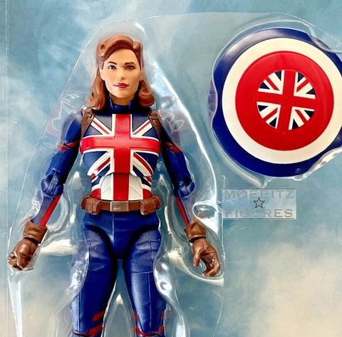 CAPTAIN CARTER What if Marvel Legends Peggy Illuminati no Watcher BAF SHIPS FAST Cover