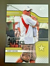 RANDY COUTURE-2012 UPPER DECK AUTHENTIC SP🏒 WRESTLING-MMA-CARD-PARADE OF STARS