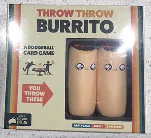 Throw Throw Burrito By Exploding Kittens, A Dodgeball Card Game, Brand New - Picture 1 of 3