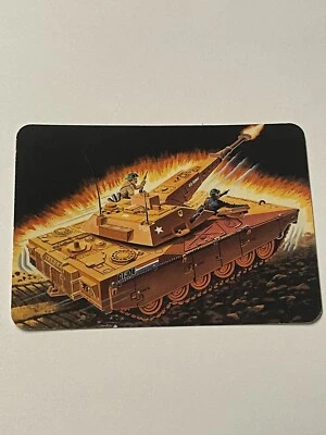 1986 GI JOE MILTON BRADLEY COLLECTOR CARD #31 MAULER TANK ARAH HASBRO VINTAGE ** - Image 1 of 3