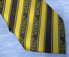 University of Wyoming Cowboys Tie Brown Gold Striped Fan Frenzy