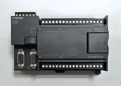 Siemens PLC 6ES7 214-2AD23-0XB0 – SIMATIC S7-200 | 21–28 VDC | Made in Germany - Immagine 1 di 4