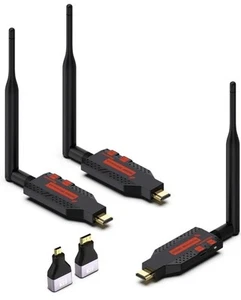 Wireless HDMI Transmitter und zwei Empfänger HDTVs/Monitore Extender 330FT/100M - Bild 1 von 8