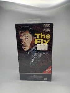 The Fly CBS Fox VHS Original Movie New Sealed Watermarks & Hang Tab - Imagen 1 de 8