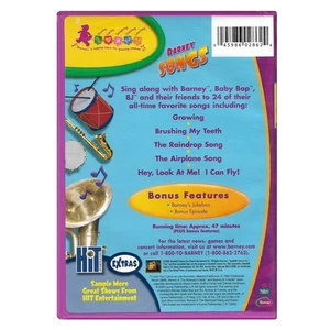 Barney Songs DVD 24 All-Time Favorite Songs Baby Bop BJ NEU - Bild 1 von 2