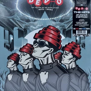 Devo - 50 Years Of De-evolution 1973-2023 2xLP 2023 SEALED! Red/Blue Rocktober! - Picture 1 of 10