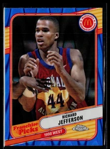 2024 Topps Chrome McDonald's Richard Jefferson Franchise Picks Blue RayWave - Picture 1 of 2