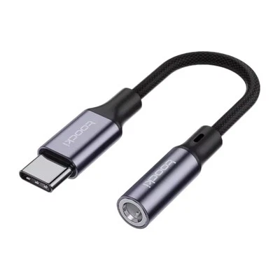 Adattatore Audio USB-C 3,5mm Aux Jack Cuffie Femmina Cavo per Samsung iPhone15 - Immagine 1 di 4