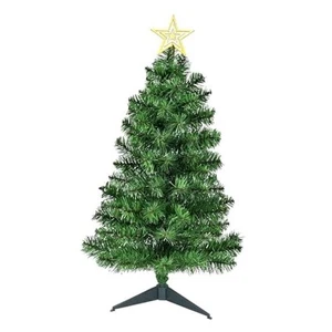 Mini Albero di Natale Artificiale con Cerniera Premium 3FT per Verde - Foto 1 di 8