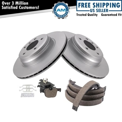 Kit de pastillas de freno y rotor de cerámica trasera para BMW 428i Gran Coupé 2015-2016 Foto 1 de 4