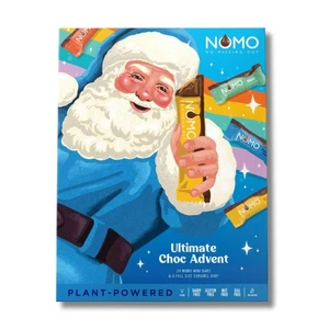 NOMO Mixed Mini Riegel Adventskalender Allergenfreie Weihnachten 100% Vegan - Bild 1 von 9