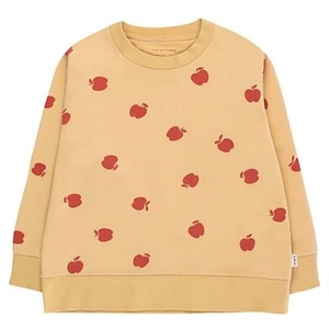 Tinycottons Yellow Apple Print Sweatshirt, Pima Cotton, Unisex Kids 10Y, Fruit - Picture 1 of 14