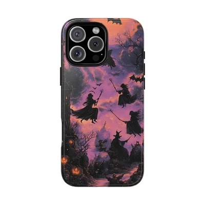 Linda Funda Mágica para Teléfono Arte Bruja Gótica Halloween Horror iPhone Samsung Google Foto 1 de 4