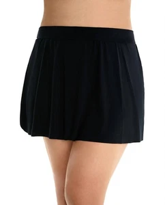Magicsuit Plus Size Swim Skirt Black - Picture 1 of 17