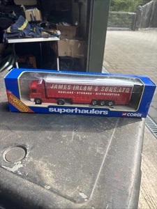1:64 59509 Scania Curtainside James Irlam Corgi Superhaulers - Picture 1 of 12