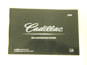 GM 2010 Cadillac SRX Navigation Manual #25776766A - Foto 1 di 1
