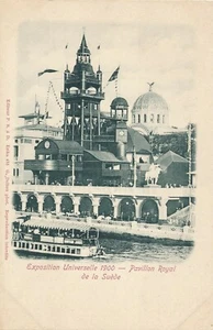 1900 Paris Exhibition Pavillon Royal de la Suede Sweden ? udb - Picture 1 of 2