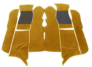 Carpet set kit for Triumph TR7 Coupe 1975-1981. Velours cognac - Picture 1 of 1