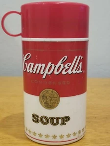 Contenitore per lattine dal 1998. Il design multicolore presenta l'iconica Zuppa Campbell - Foto 1 di 7