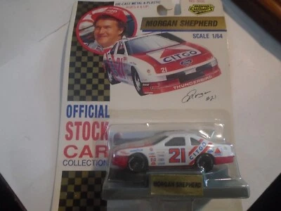 Road Champs #21 Morgan Shepard Bianco/Rosso Citgo Ford THUNDERBIRD 1/64 Scala - Immagine 1 di 2