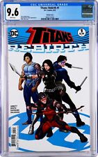 Titans: Rebirth #1 CGC 9.6 (Aug 2016, DC) Nightwing, Mike Choi Variant Cover,