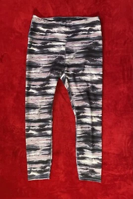 GAIAM женщин Activewear многоцветный эластичной тренировки тренажерный зал лодыжки леггинсы размер: L - Изображение 1 из 4