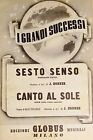 Spartiti - Sesto Senso (Moderato Swing) - Canto al Sole (Slow) - J. Honner 1951
