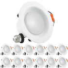 12 PACK 6-INCH RECESSED LED DOWNLIGHT, 12W (60W) DIMMABLE 3000K WARM WHITE