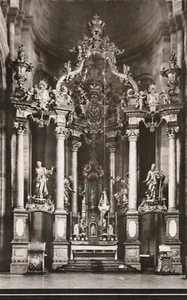 CATEDRAL DE GUSANOS, ALTAR, Alemania - POSTAL VINTAGE - Imagen 1 de 2