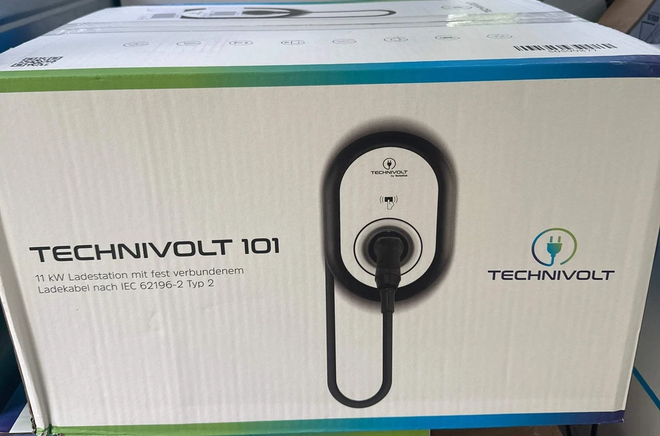 TechniSat TECHNIVOLT 101-11kW Ladestation/Wallbox für E-Autos mit integrierter L - Bild 1 von 1