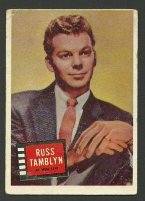 Russ Tamblyn 1957 Topps Hit Stars Rock n Roll Pop Music Card #87 - Image 1 of 2