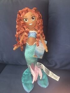 Peluche action live 18 pouces Disney Store Little Mermaid Ariel 2023