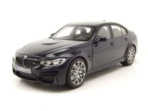 BMW M3 Competición 2017 Coche a Escala Azul Metálico 1:18 Norev - Imagen 1 de 10