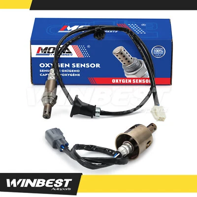 2x Sensor de oxígeno aguas arriba y aguas abajo apto para Toyota Corolla Matrix 2009-2010 1,8 L Foto 1 de 4